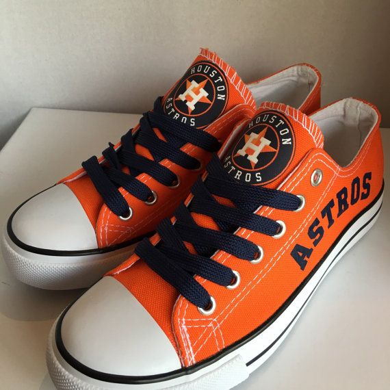 Women's Houston Astros Repeat Print Low Top Sneakers 004